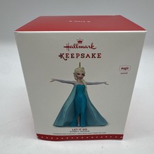 Hallmark Keepsake Disney Frozen Let It Go Elsa Ornament w/Sound New 2015 picture