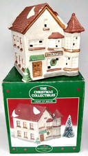 Vintage 1992 Seymour Mann Christmas Village Light Up Book Store & Original Box picture