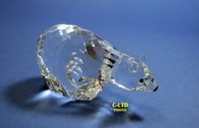 Vintage Swarovski Crystal : Majestic POLAR BEAR ... 1987 with Box picture
