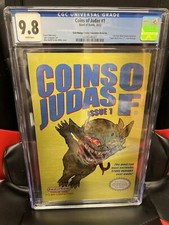 Coins of Judas #1 Metal Super Mario 3 NES Homage Exclusive Kyle Willis CGC 9.8 picture