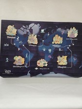 Disney D23 Exclusive Around the World Pin Collector set picture