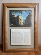 “Remember The Alamo” Framed Wall Display Print by Mike Roberts & J. Frank Dobie picture