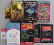 LOT 5~SIGNED~MYSTERY/SUSPENSE MASS MARKET PAPERBACK BOOKS PB~NEW~1st PRINT (3) picture