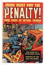 Crime Must Pay The Penalty #16 GD- 1.8 1950 picture