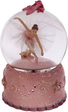 Swan Lake Music Box Ballerina Color Changing Lights Handpainted Dancing picture