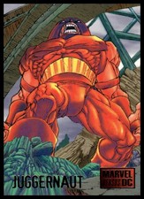 1995 Fleer DC vs. Marvel Comics Juggernaut #34 picture