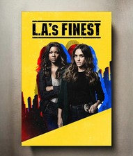 L.A.'s Finest 8x12 Metal TV Show Poster Sign picture