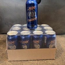 Pepsi New York Knicks 2026 Champs Limited Edition Soda Cans  Case of 12 Sealed picture