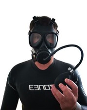 Inflatable Rubber Gag Gas Mask Breath Play New BDSM picture