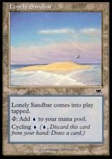 Lonely Sandbar ~ Onslaught [ EX ] [ Magic MTG ] picture