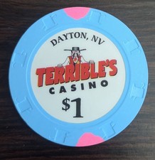 $1 Terrible's Casino Dayton, NV Casino Chip picture