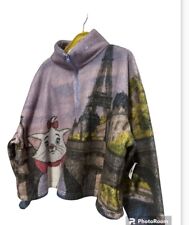 Disney Marie 1/4 Zip Fleece Top for Adults - The Aristocats size 1X    picture