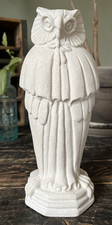FORDE CRAFTS LTD. HAND CAST STONE YALE OWL MADE IN IRELAND picture