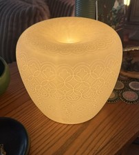 Vintage IKEA Liter Johannes Engell Feldspar Porcelain Glow Lamp  picture