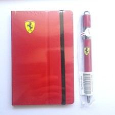 Genuine  Ferrari A6 Notebook and Pen Genuine Official picture