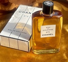 Extremely Rate Vtg 1950's CHANEL No 5 Cologne 3.2oz New York Distributor Splash picture