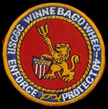 USCG Coast Guard USCGC Winnebago WHEC-40 Patch NP-1 picture