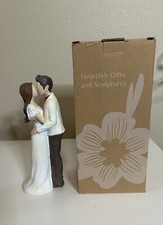 Storieme Heartfelt Gifts and Sculptures 8 Inch Couples Embrace . New In Box. picture
