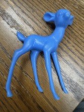 Vintage 1971 Louis Marx & Co. Walt Disney Bambi Blue 4.5