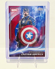 Topps 2025 Chrome Marvel Studios CAPTAIN AMERICA /Steve Rogers 02/99 picture