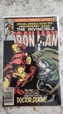 Iron Man #150 Newsstand - Iconic Iron Man Doctor Doom cover - Marvel 1981 picture
