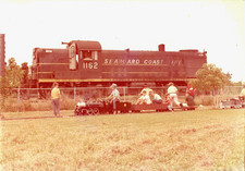 VINTAGE COLOR RAILROAD PHOTO SEABOARD COAST LINE 1162 Homestead Florida 1971 SAL picture