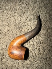 Vintage Butz Choquin Hand Made Algerian Briar Pipe France 1305 BC Curved Stem picture