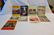 Vintage Lot Of Ten (10) Ford Times 1952-1954 Amazing Automobile History picture
