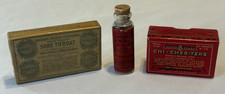VINTAGE AIDS Carter's Little Liver Pills & MASONS SORE THROAT & CHI-CHES-TERS picture