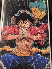 Eddie Nunez  Shadow Rain Remarque Monkey D. Luffy - Special Sig 5 Of 40 COA  picture