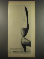 1956 Andrew Geller Gamins Shoes Ad - Short-heel fashions: Enormous News picture