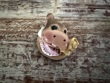 Wee Forest Folk Forget Me Not Baby Hippo H-3s, with box. SO CUTE picture