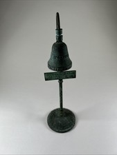 Vintage El Camino Real California Mission Bronze Bell 1769-1906, Great Patina picture