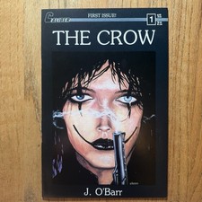 The Crow #1 HTF 3rd Print 1st App James O'Barr 🔥🔑 Caliber Comics 1990 FNVF picture