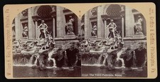 Photo:Rome Italy Trevi Fountain 1860s Stereograph William H. Rau picture
