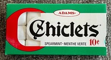 Vintage 1970’s CHICLETS SPEARMINT flavor  Unopened  NOS  From Canada picture
