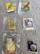 Lot of 6 Vintage UTAH Lions Club Pins Dinosaur Atlanta 1982 Pterodactyl RARE picture