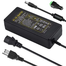 24V Power Supply,24Volt 6Amp 144W 100-240V AC to 24V DC Power Supply with 5.5mm picture