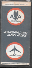 ***1962 American Airlines System Timetable - December 1, 1962*** picture