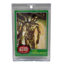 1977 Topps Star Wars C-3PO #207 Anthony Daniels Green picture