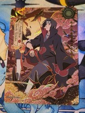 KAYOU Naruto Itachi Uchiha CR Holo English Earth Scroll Series 2 NREA02-CR-003L5 picture