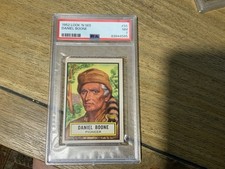 1952 Topps  Look 'N See Daniel Boone #55 PSA 7 NM picture