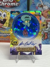 Topps 2025 Chrome Sapphire SpongeBob Squilliam Fancyson Autograph picture
