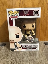 Funko Pop WWE: Stone Cold Steve Austin #05 GameStop Exclusive *DAMAGED* picture