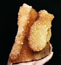 4.38lb Natural Yellow Quartz Crystal Cluster Rock Stone Mineral Specimen picture