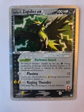 Rocket's Zapdos ex 106/109 Pokemon TCG EX Team Rocket Returns 2004 Holo picture