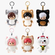 PUREMIND x DAN DA DAN Meow Mission Vinyl Plush Keychain Blind Box picture