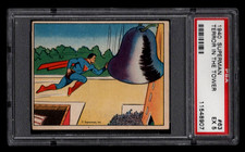 1940 SUPERMAN TERROR IN THE TOWER #63 PSA 5 EXCELLENT HIGH NUMBER # GUM INC. picture