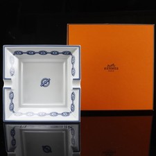 HERMES Ashtray Other miscellaneous goods Ashtray Chaine d'Ancre Pottery _ picture