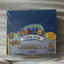 GANZ Webkinz Series 2 Sealed Trading Card Box 36 Packs 180 Cards 2006 picture